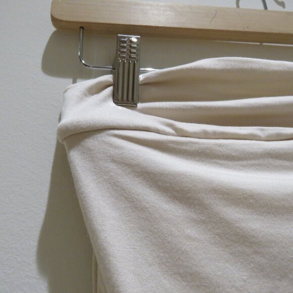 GEEL Mila Tube Top in Oat 90s Minimalist Stretch Neutral Granola - Size XS NWT - Picture 7 of 11